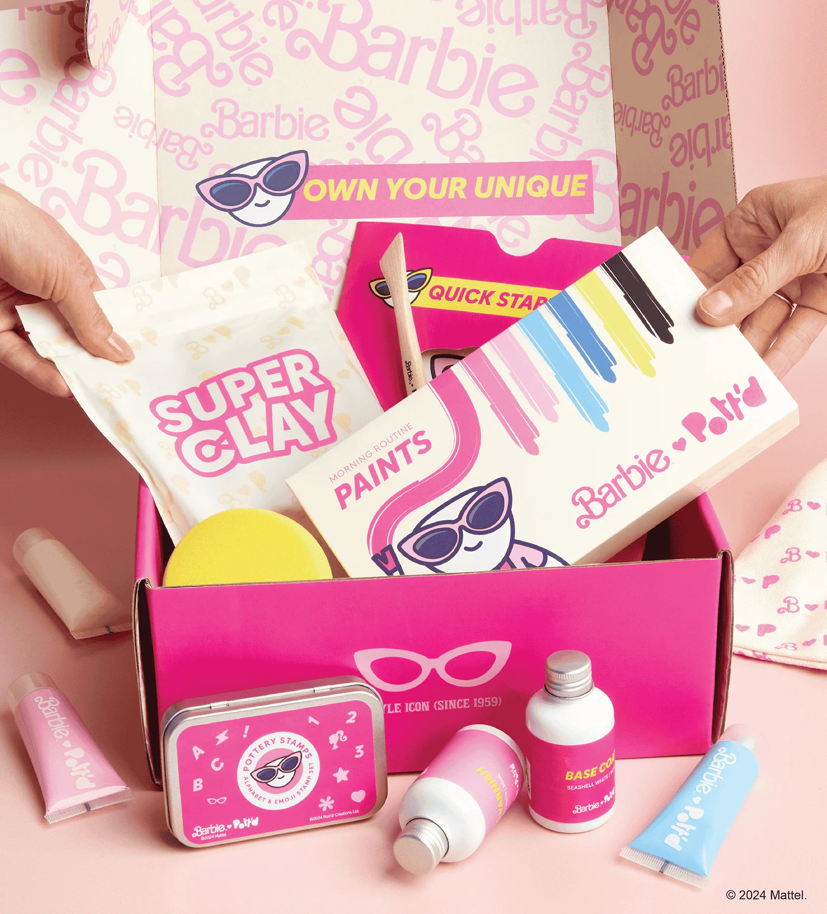 Barbie™ x Pott’d Morning Routine Home Pottery Kit - Image 16