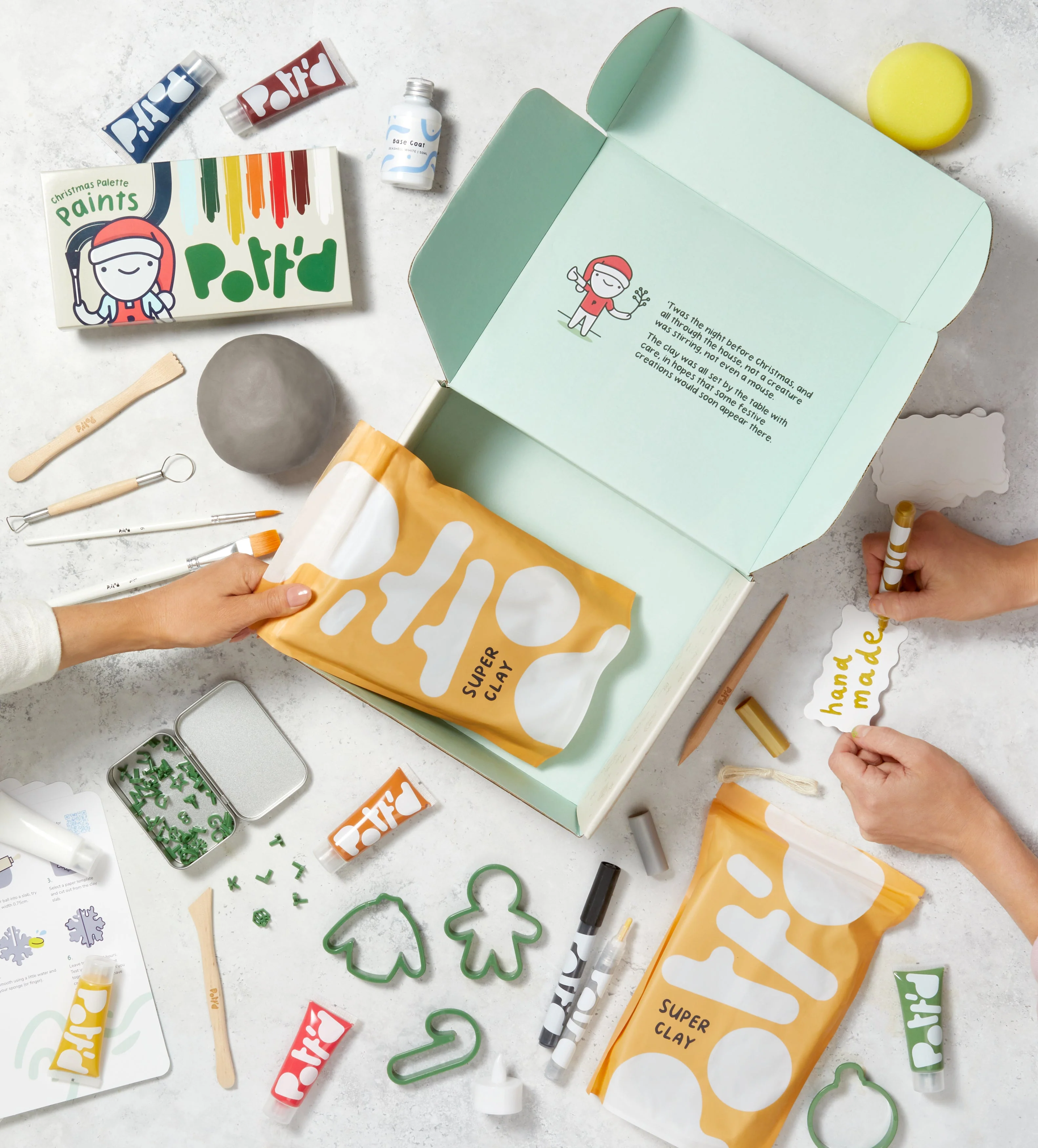 Christmas Deluxe Pottery Kit - Image 7