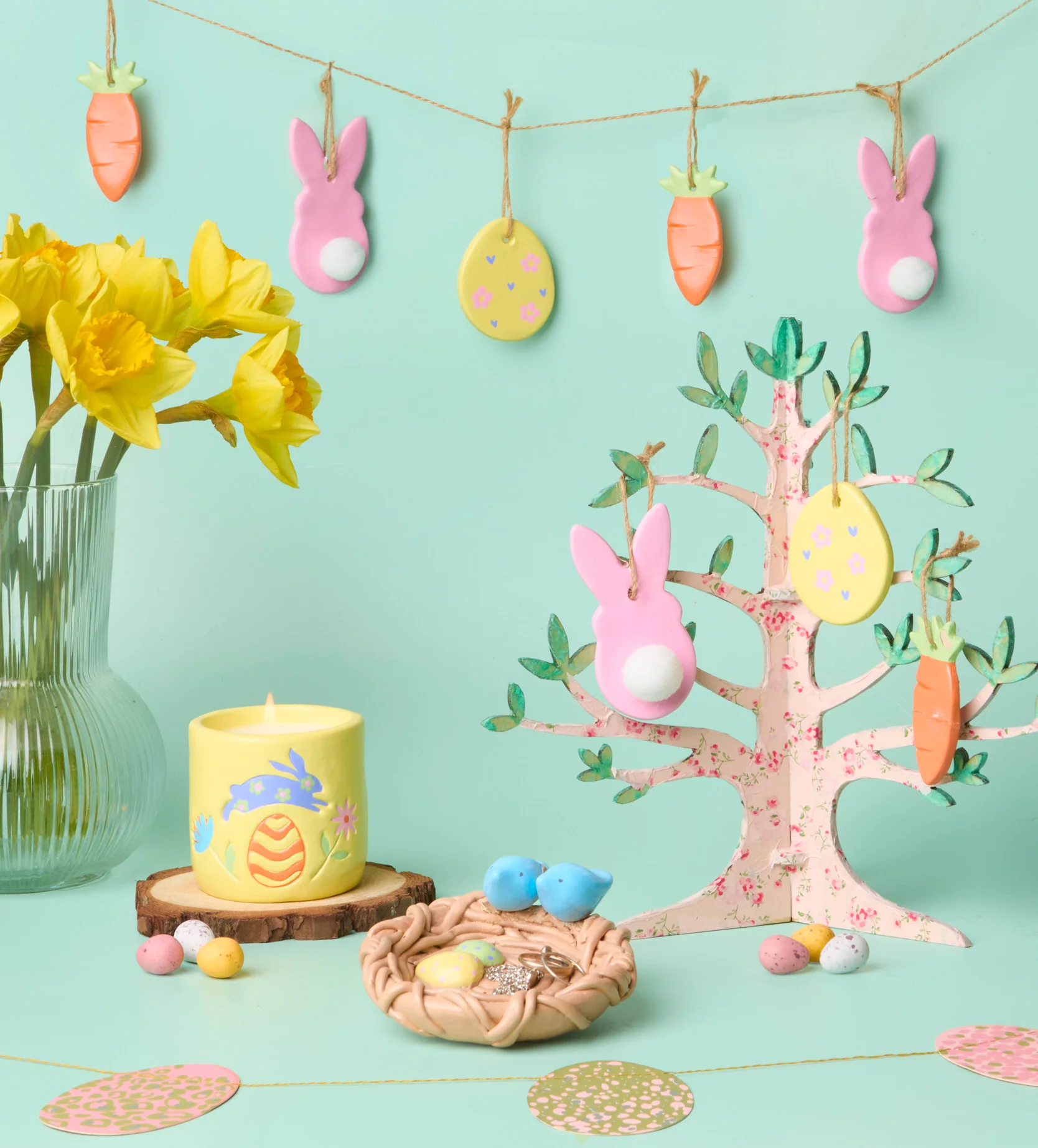 Easter Craft & Wine Glass Bundle - Image 2