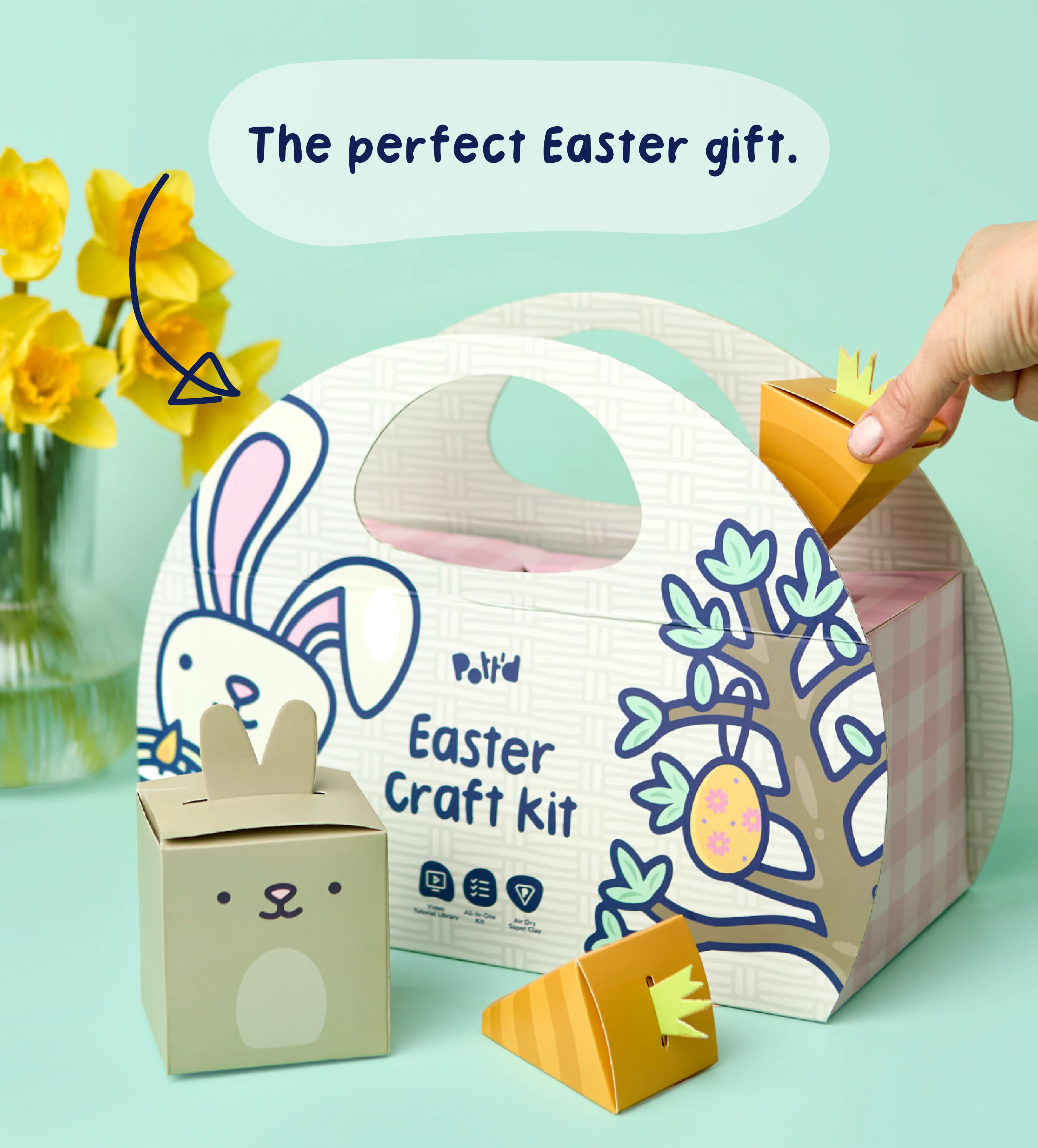 Easter Craft & Wine Glass Bundle - Image 8