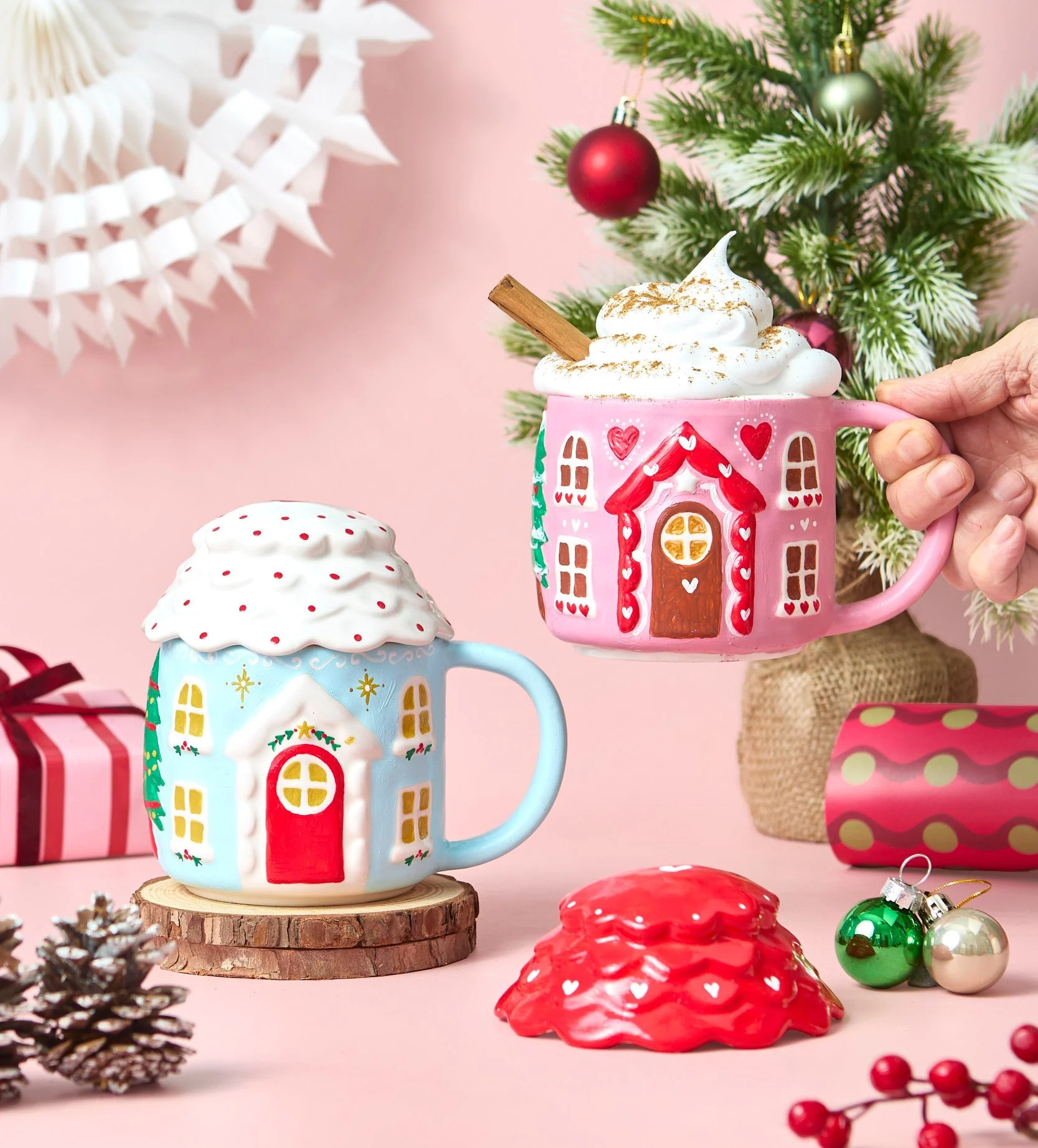 Gingerbread House Paint-a-Mug - Image 2