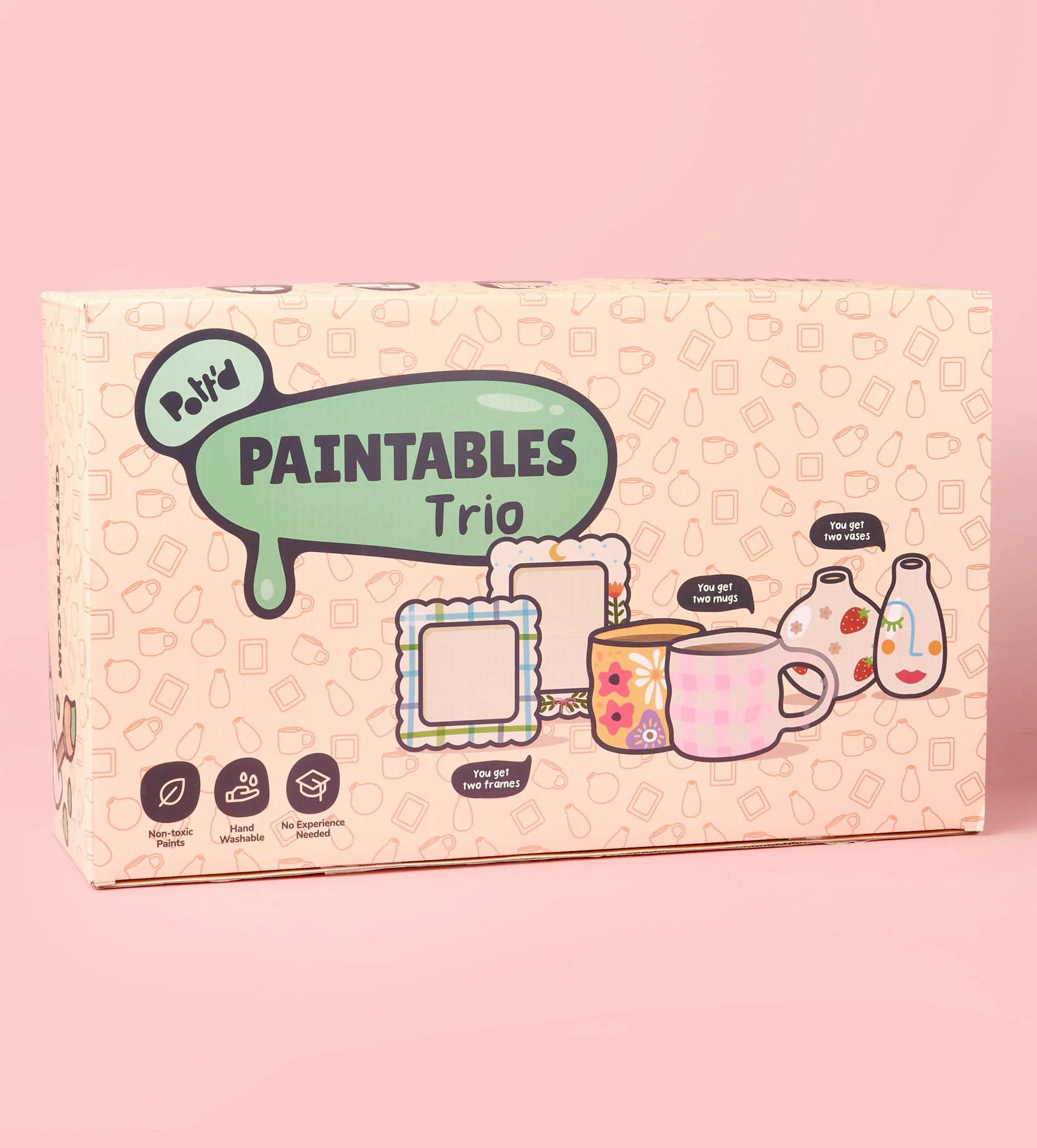 Paintables Mug, Frame & Vase Bundle - Image 2